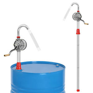 Bomba de tambor de aceite rotativa de aleación de aluminio para transferencia diésel - Product Image 4