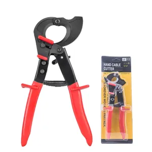CC-325 Ratchet 240mm2 Hydraulic Han Cutting Tool Steel Wire Rope Cable Cutter For Cu Al