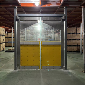דלת תנועה pvc גמישה ושקופה עבור מפעל מחסן ואוכל - Product Image 6