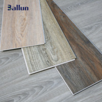 Vente chaude Plancher en vinyle SPC en chêne insonorisé Imperméable Résistant au feu Pour utilisation en intérieur Hôpital Chambre Bureau Gym Support EVA/IXPE