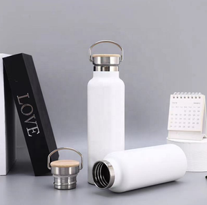 Bouteille Isotherme Rubysub en Acier Inoxydable pour Sublimation, Gourde Réutilisable à Large Ouverture et Couvercle en Bambou, Mignonne pour le Sport - Product Image 5