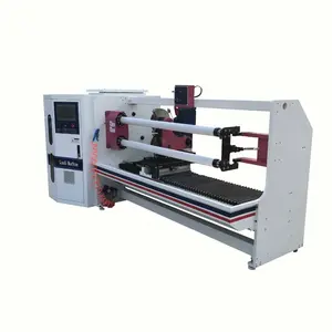 Automatic court line floor warning tape cutting cutter machine