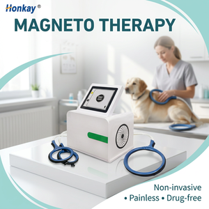 Máquina PEMF de escritorio aprobada por la CE para uso en caballos, mejora la flexibilidad de los tendones, dispositivo magnético PEMF para centros de rehabilitación de mascotas - Product Image 1