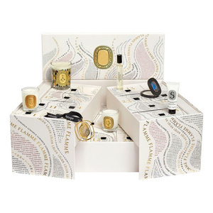 Vente en gros de boîte en carton de calendrier de l'avent avec logo personnalisé bougie cosmétique calendrier de l'avent de beauté calendrier de l'avent de Noël 25 jours - Product Image 1