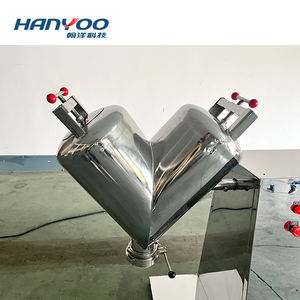 चीनी सूखे पाउडर मिश्रण पाउडर मशीन नमक का प्रीमियर दूध पाउडर v भोजन के लिए आकार मिक्सर - Product Image 5