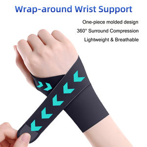 Muñequera Ajustable con Velcro para Entrenamiento Deportivo, Ejercicio, Fitness, Cómodas Muñequeras de Compresión - Product Image 3