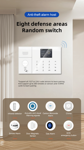 Sistema de seguridad para el Hogar Inteligente PGST de automatización Tuya, concentrador inteligente para el hogar ABS con conectividad de red WIFI GSM, sistema de alarma para el hogar inteligente - Product Image 5