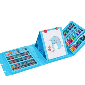 Người mới bắt đầu nguồn cung cấp nghệ sĩ DIY vẽ trường hợp quà tặng sơn màu 208 PCS có thể gập lại nghệ thuật thiết lập - Product Image 2