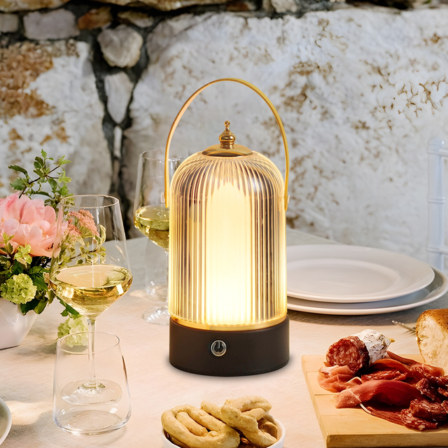 Luxury Cordless LED Table Lamp Modern Ideal for Restaurant & Hotel Decor Portable Rechargeable and Touch-activated Night Light