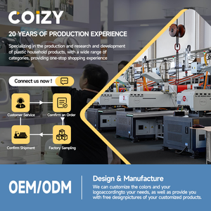 Coizy Nhựa Lưu Trữ Thùng Đóng Mở Hộp Với Bánh Xe Và Cửa Ra Vào Cho Nhà Kho Nhà Để Xe Tổ Chức Công Nghiệp Nhiệm Vụ Nặng Nề Sử Dụng - Product Image 5