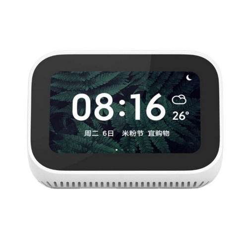 スピーカー・ウーファー Xiaomi Smart  Screen 6 Xiaomi AIタッチスクリーンスピーカー デジタル表示アラームクロック