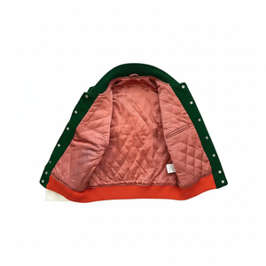 Meilleure vente veste d'hiver décontractée pour hommes col montant élégant Letterman coupe-vent respirant séchage rapide coton laine vêtements d'extérieur XS - Product Image 1