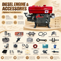 Set Gir Pengatur Waktu Lengkap untuk Mesin Diesel, Komponen Kit Pengganti Gir Pompa Oli, Camshaft, dan Idler Crankshaft