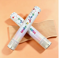Canon à Confettis Multicolore Tendance en Forme d'Étoile, Tube de Pulvérisation Portable pour Fêtes KTV/Bar, Idéal pour les Remises de Diplômes