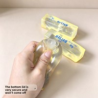 Bâton de beurre de vaseline hautement malléable et transparent, en forme de fromage, jouet souple, un produit transfrontalier populaire