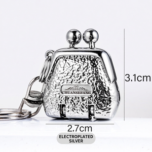 Cortauñas Plegable de Acero Inoxidable con Forma de Bolsa, Recortador de Manicura Portátil, Cortador de Bolsillo con Llavero para Dedos de Manos y Pies - Product Image 6