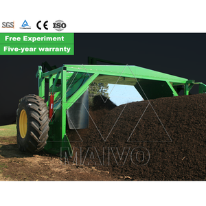 Tourneur de compost entièrement automatique Tourneur de compost Machine pour tourneur de compost à roue de champignon - Product Image 4