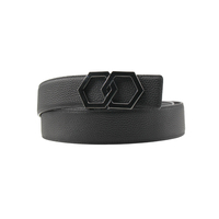 Ceinture en cuir personnalisée avec boucle amovible, ceintures en cuir véritable réversibles de marque pour hommes