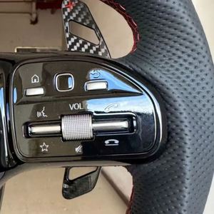 Volante in fibra di carbonio direttamente dalla fabbrica per <span class=keywords><strong>Mercedes</strong></span> Benz W204 W205 W167 W213 W222 W207 W212 AMG Classe <span class=keywords><strong>A</strong></span>/B/C/E/GLS/GLA - Product Image 3