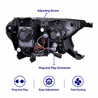 Voll-LED-Scheinwerfer Auto-Frontleuchten-Set für Ford Ranger T6 T7 T8 2015-2020 mit Dynamischem Blinker LED-Scheinwerfer Großhandel