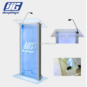 LED Chiếu Sáng Quảng Cáo Rõ Ràng Acrylic Bục PODIUM Rõ Ràng Nhựa Bục Thờ - Product Image 2