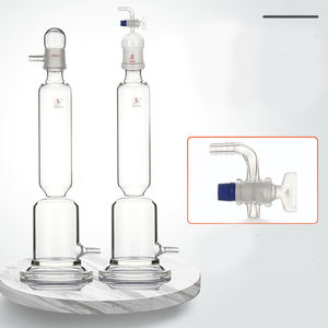 250 मिलीलीटर बोरोसिलिकेट ग्लास प्रयोगशाला ग्लेसवेयर अनुकूलन योग्य ओएम गैस सुखाने टॉवर - Product Image 3