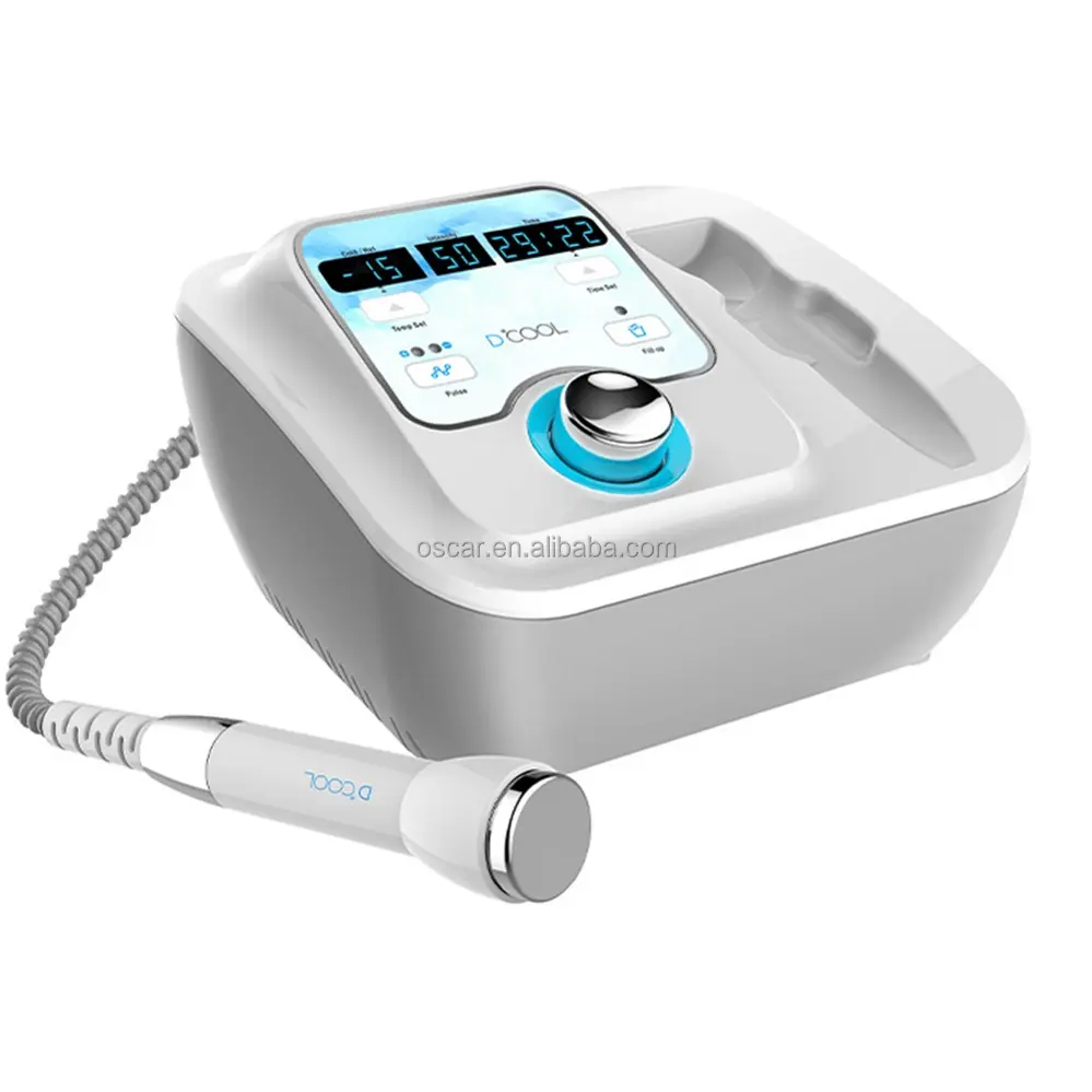 Xách tay dcool Cryo da mặt d-cool máy 3 trong 1 Máy tính để bàn OEM ODM mặt ABS Cellulite Máy da D làm mát máy 50-60Hz