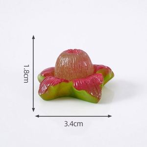 Modelo de Fruta Artificial Luminosa en Miniatura Personalizable, Accesorios DIY, Adorno de Fruta Pequeño y Bonito, Regalo para Llavero de Frutas - Product Image 5