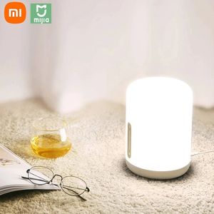 100% lampe de chevet Mijia originale <span class=keywords><strong>2</strong></span>, lumière intelligente, commande vocale, interrupteur tactile, application <span class=keywords><strong>Mi</strong></span> home, ampoule Led - Product Image 2