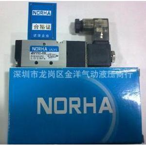 NORHA 4V110-06 โซลินอยด์วาล์ว 2 ตำแหน่ง 5 ทิศทาง DC24V ควบคุมด้วยลมพร้อมไฟแสดงสถานะ - Product Image 5