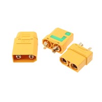 Connecteurs AMASS XT90H en laiton ABS mâle-femelle pour modèles d'avions, drones, batteries au lithium, prise banane haute intensité IP44 45A