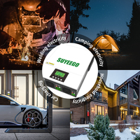 Vente en gros de système d'énergie solaire SUYEEGO Kit de système solaire 3000w,4000w,5000w Kit de panneau solaire hybride 3kva pour usage domestique Ensemble complet