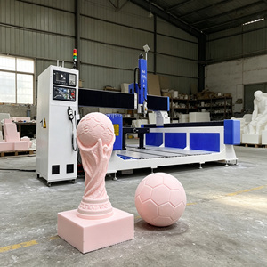 Équipement de sculpture sur bois industriel à 5 axes pour la découpe et la gravure de reliefs 3D complexes, fraisage multi-surfaces précis - Product Image 1