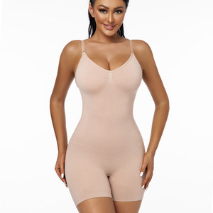 Wholesale Women's Tight Fitting Full Body Shaper Tummy Control Seamless Bodyshapers for Women <b>Shapewear</b> Breathable Underwear - Product Image 2