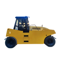 Compacteur à double tambour diesel 20-30 tonnes avec pneus en caoutchouc, moteur Cummins, roulement et engrenage - Faible coût d'entretien