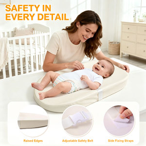 <span class=keywords><strong>Fasciatoio</strong></span> per neonati 80x40cm compatibile con comò/lettini impermeabili con cinghie di fissaggio - Product Image 3