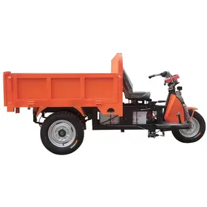 1000 kg Miniklein-Kartonbeton-Elektro-Dreirad Lithium-Ionen-Akkus Elektro-Dreirad für Pkw Elektro-Ladertreirad Scooter