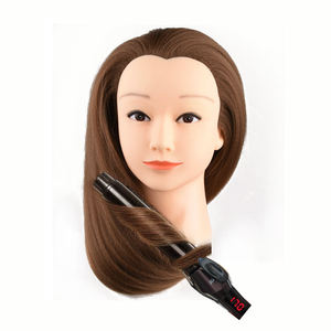 Rebecca venta al por mayor 18 ''-30'' cabeza <span class=keywords><strong>para</strong></span> la venta de <span class=keywords><strong>muñeca</strong></span> maniquí femenino barato cabeza de Maniquí de entrenamiento de pelo sintético - Product Image 1