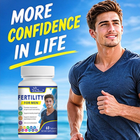 Multivitamines quotidiennes pour hommes OEM/ODM avec zinc, vitamine D et sélénium - Favorise le bien-être général et la défense antioxydante - 60 comprimés