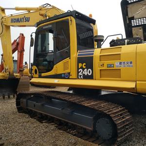 Machine de construction populaire KOMATSU PC240LC-8 24 tonnes grande pelle utilisée sur chenilles avec moteur central et composants de pompe à vendre - Product Image 1