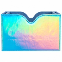 Boîtes de rangement pour cartes en cuir personnalisables avec fenêtre de présentation, compatibles avec plus de 100 jeux de cartes, boîte de rangement pour cartes à collectionner