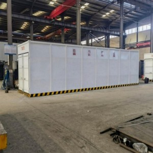 Réservoir de stockage de carburant diesel en acier inoxydable avec pompe à carburant, station de ravitaillement mobile portable pour les sites miniers et de construction 220V/380V - Product Image 5