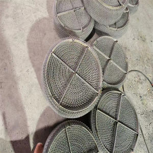 304 316 paslanmaz çelik titanyum tel örgü buğu çözücü ped - Product Image 2