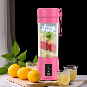 Juicer buah isi ulang USB portabel, Blender 6 pisau pembuat <span class=keywords><strong>Smoothie</strong></span> kuat baterai 2000mAh - Product Image 1