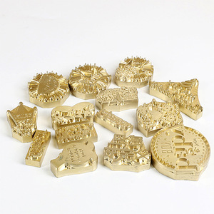 Molde de cobre personalizado para estampado en caliente de logotipos con diseño personalizable - Product Image 1