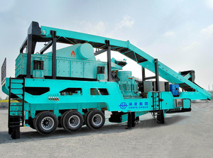 Máy nghiền đá di động cho mỏ đá Máy khai thác mạnh mẽ máy nghiền hình nón loại bánh xe có động cơ thiết yếu mang bánh răng - Product Image 2