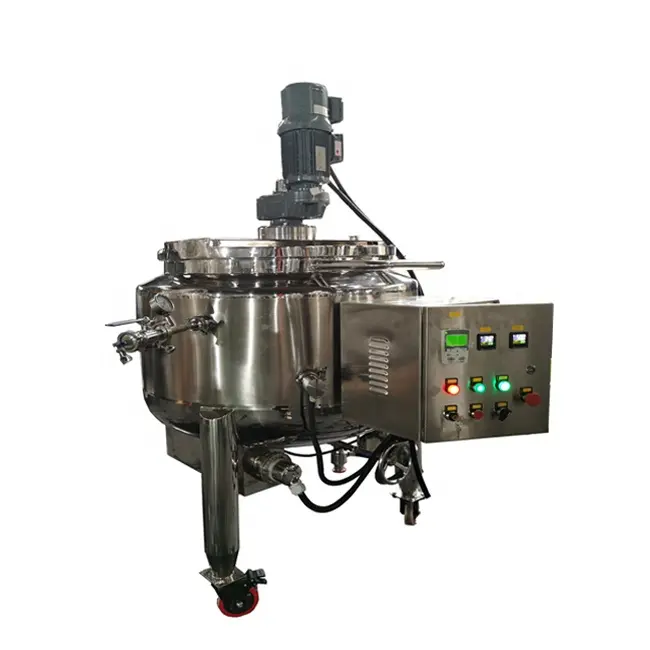 Stainless Steel Thermal Jacket Agitated Stirr Mixing Water Vessel Reactor Reaction Tank