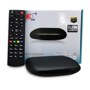 Engenharia mpeg4 h264 hevr h265, decodificador, receptor de tv cabo digital hd, caixa de topo dvb c afinador