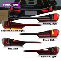 Feux arrière au prix d'usine archaïque pour Lexus RX 2016-2022 RX300 350 RX450H LED Clignotant dynamique de marche arrière Plug and Play