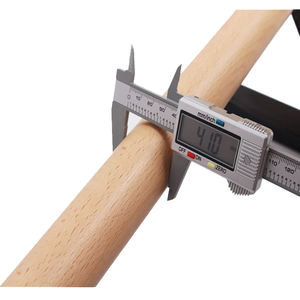 卸売フィットネス機器木製腕立て伏せバー三角形ブラケット木製体操パラレット - Product Image 5